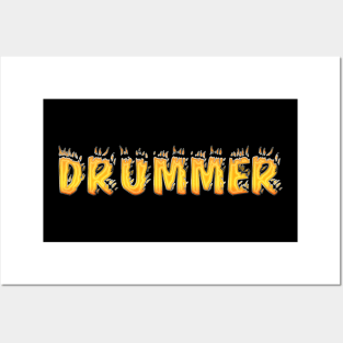 Drummer Posters and Art